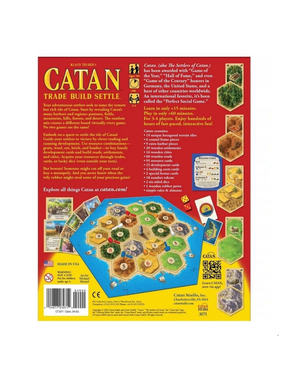 Settlers of Catan Board Game - Picture 2 of 6